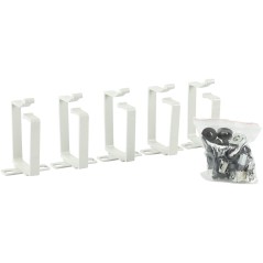 Efficient Lanview CABLE ORGANIZER HOOK SET - Streamline Your Cables | Model RAO120WHT